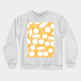 Yellow silhouette summer seamless pattern Crewneck Sweatshirt